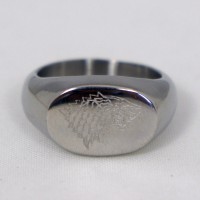 ANILLO LOBO INSIGNIA CASA STARK